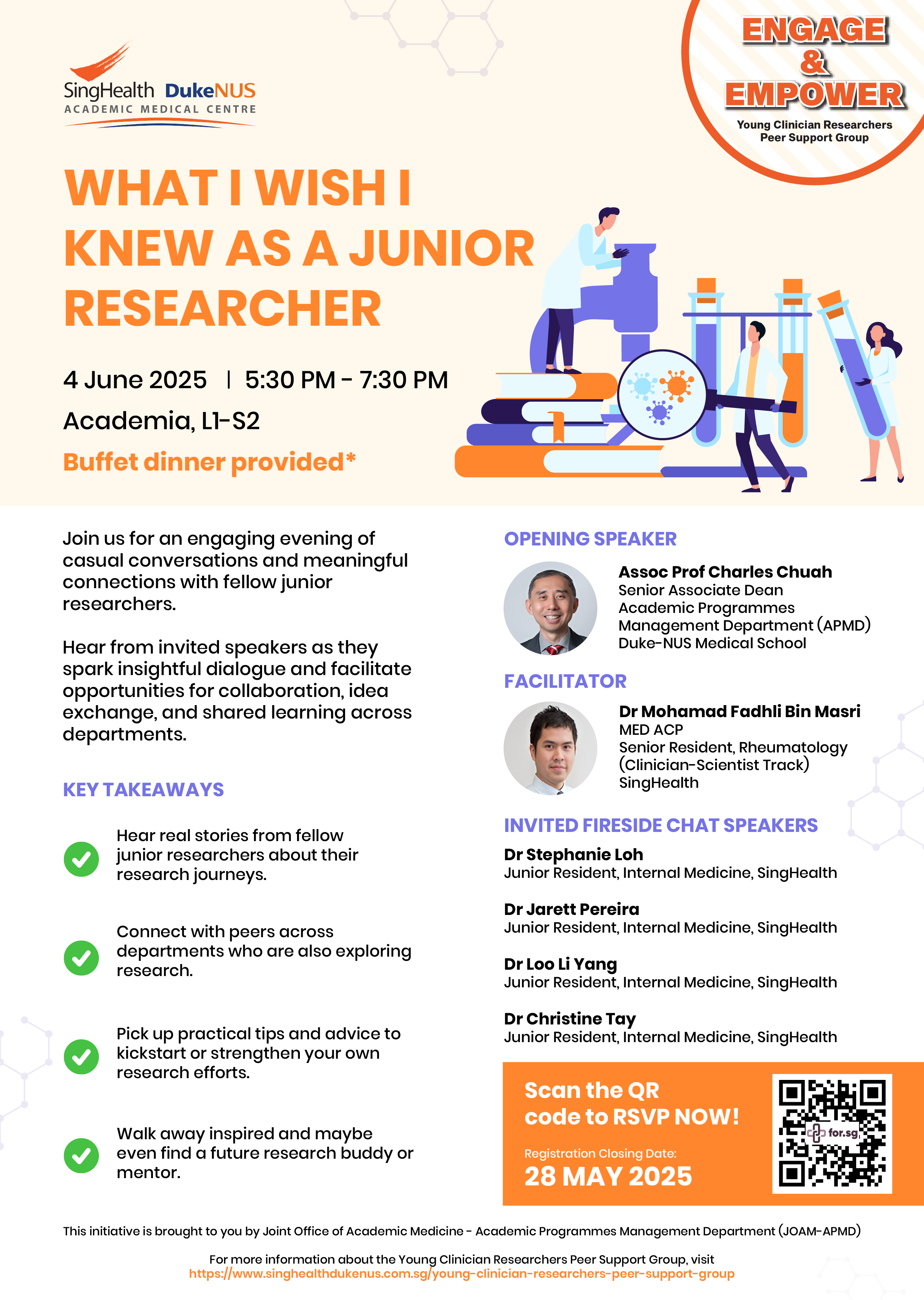 PosterYCR PSG Engage and Empower Poster - What i wish i knew as a junior researche.png