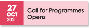 Call for Programmes Opens