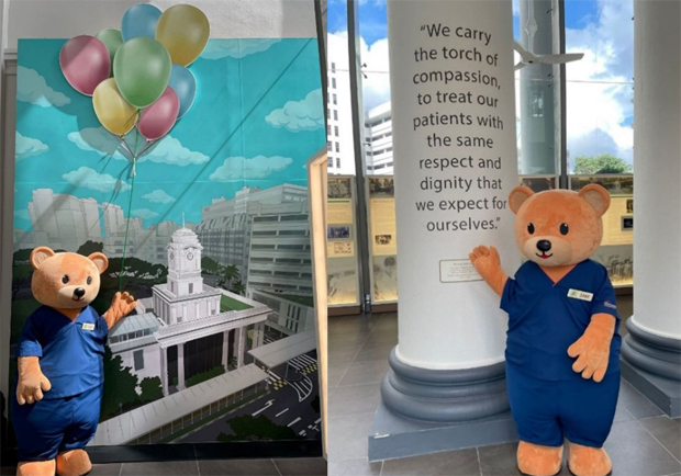  ​Just
another day in the life of SAM Bear (or is it Weilin??)  