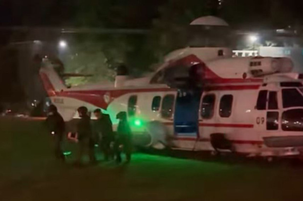  ​Emergency medical staff attending to a patient taken to hospital by the RSAF’s Rescue 10 unit. PHOTO SCREENGRAB FROM THE REPUBLIC OF SINGAPORE AIR FORCE/FACEBOOK 
