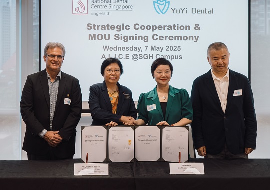 National Dental Centre Singapore and Yuyi Dental Forge Partnership to Advance Oral Health through AI-Driven Technology and Innovation