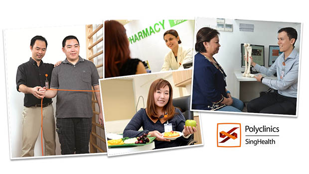  Photo  Allied health professionals in SingHealth Polyclinics 